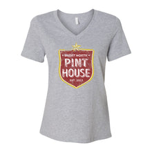 Load image into Gallery viewer, Pint House - Shield - Womens Relaxed Vneck
