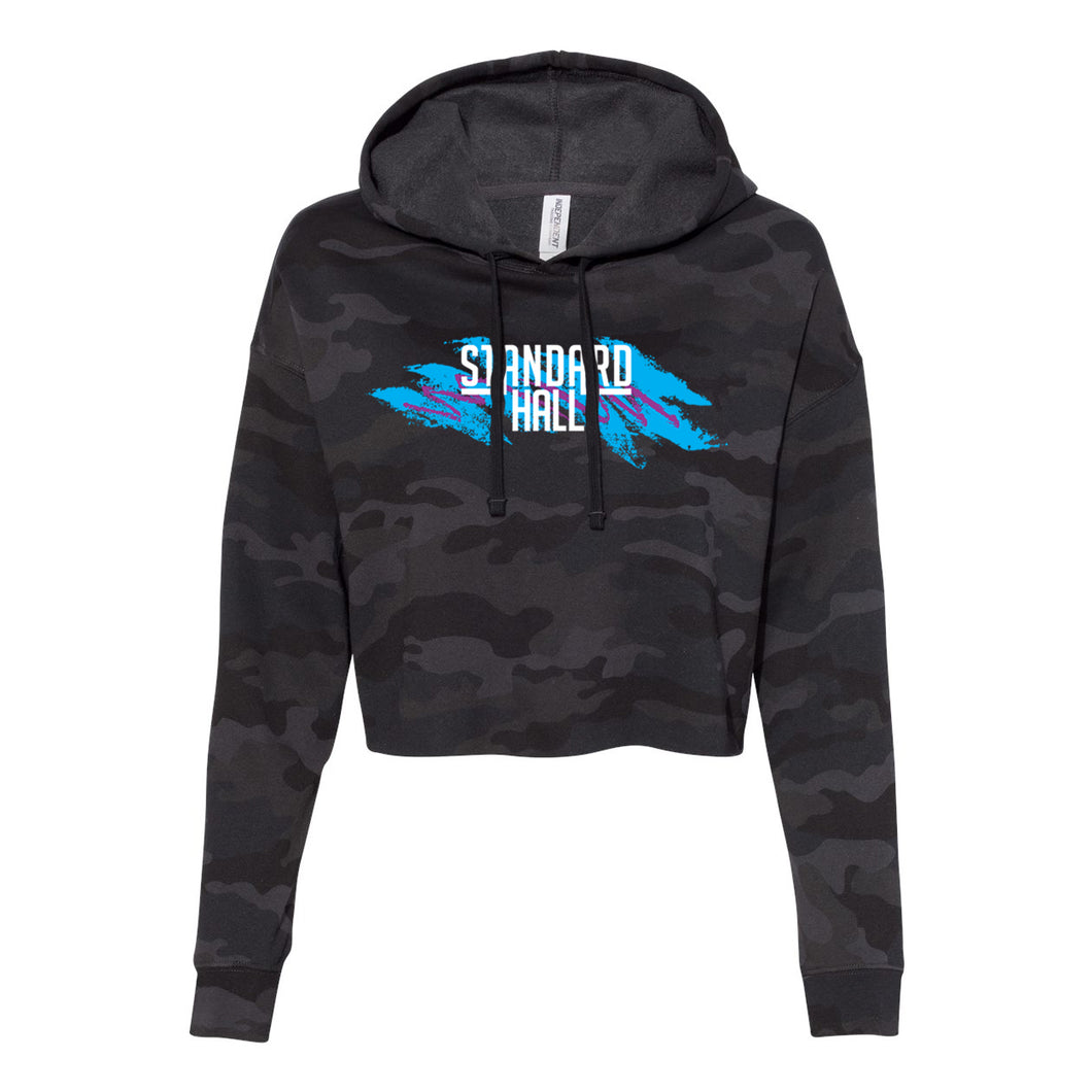 Standard Hall - F Jerry Crop - Fleece Hoodie