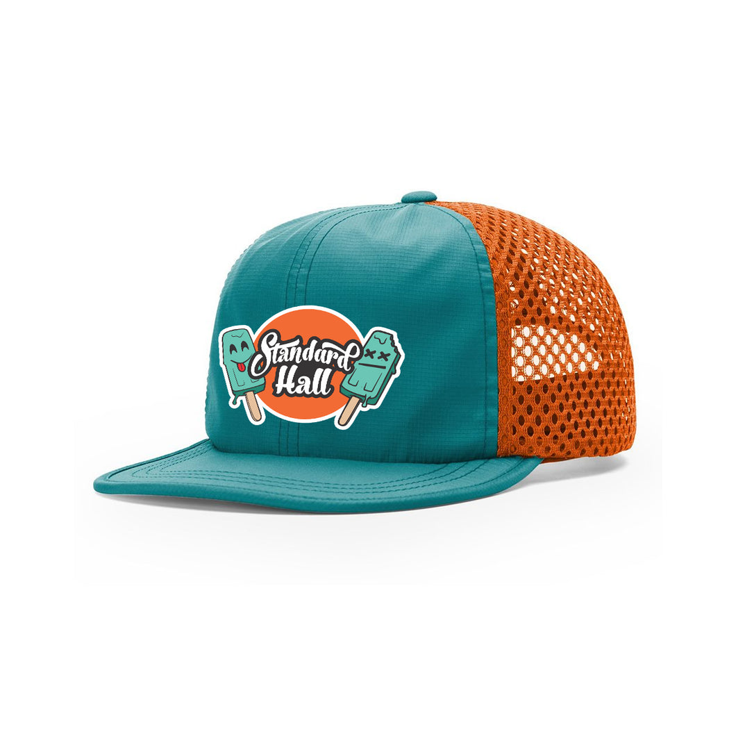 Standard Hall - Popsicle - Mesh Teal Hat