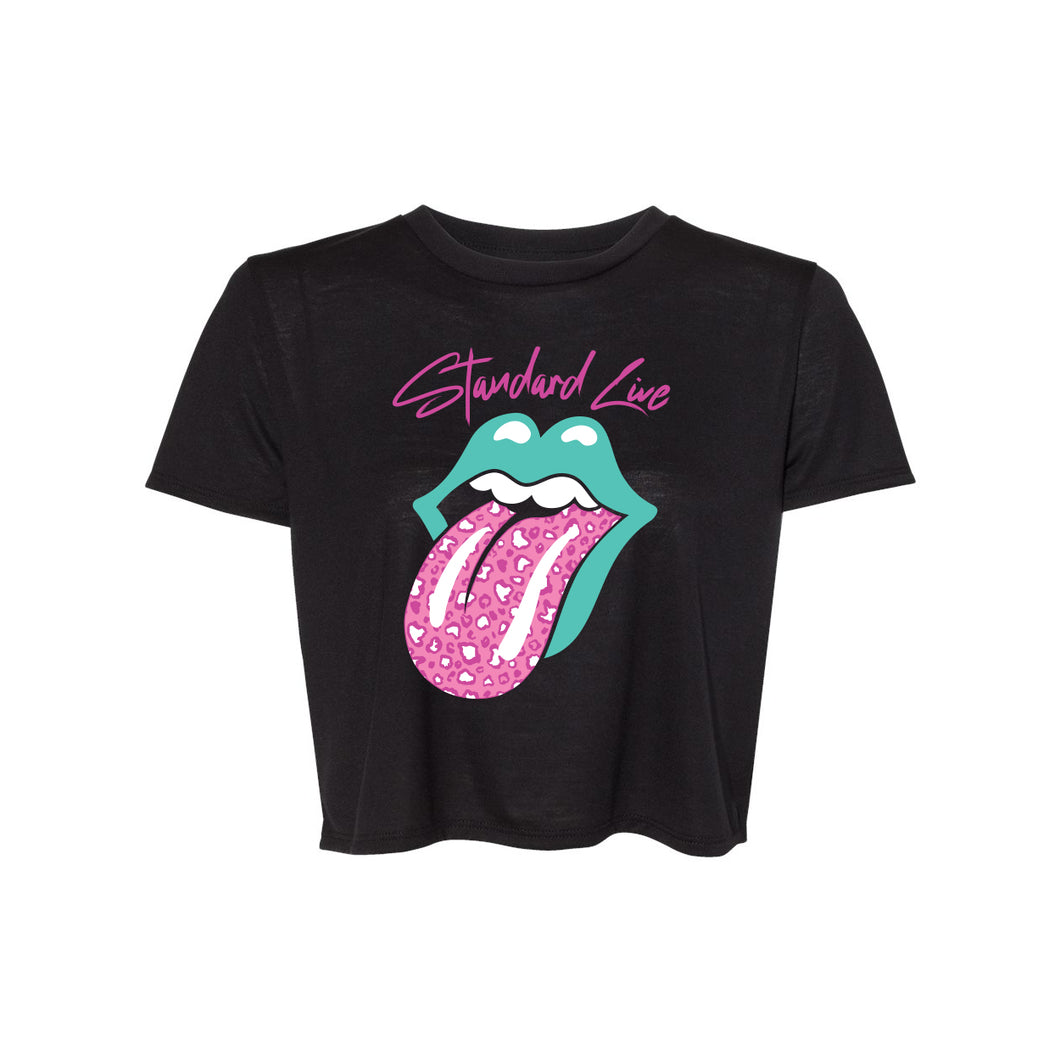 Standard Hall - Live Lips - Crop Top